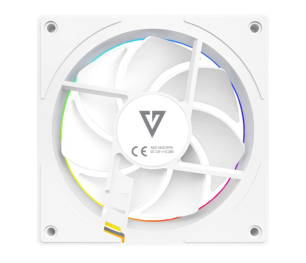 MODECOM Volcano Loop 120 ARGB White 120mm - 1486408 - zdjęcie 2